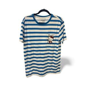 Hello Kitty, striped pocket shirt/Sanrio 2023